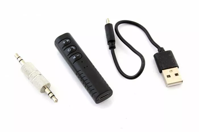 Adaptor Bluetooth Auto 12v Cu Mufa Jack Pentru Aux De La Masina Microfon Si Cablu Usb Apt Og37a