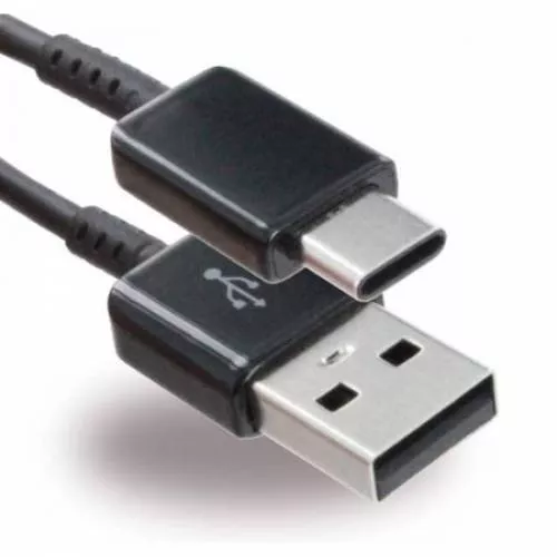 Cablu de date pentru telefon Samsung cu conector Type-C lungime 1m blister negru BBL281