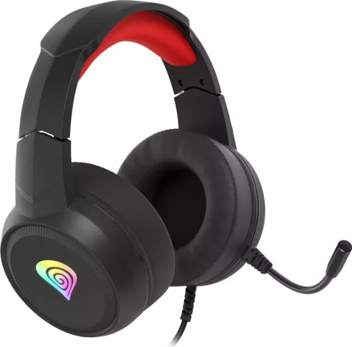 Casti Genesis Neon 200 RGB Negru