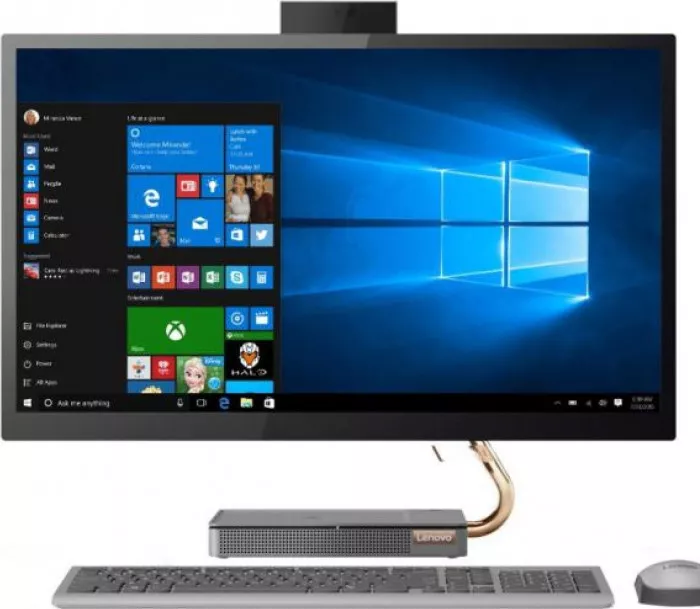 Desktop All-In-One Lenovo IdeaCentre 5 27IMB05 Intel Core 10th Gen i7 ...