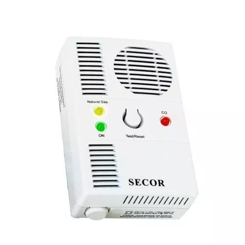 Detector De Gaz Metan Si Monoxid De Carbon Secor 2000 Sec2000