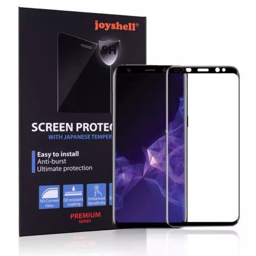 Ours Supple Compatible with Folie Sticla Samsung Galaxy S8 Protectie Ecran Full Cover 3D Full la DOMO
