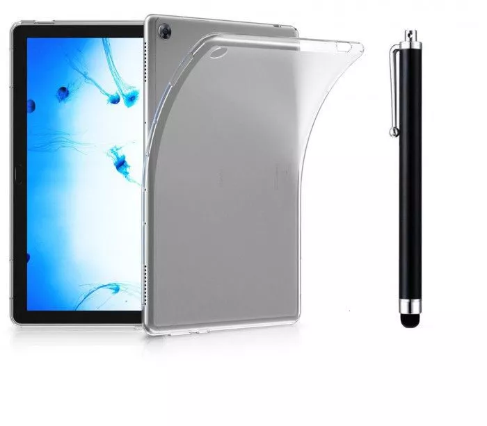 Husa Soft Gel Tpu Tableta Huawei Mediapad M5 Lite Slim Semi Transparent 10 1 Inch 6555586