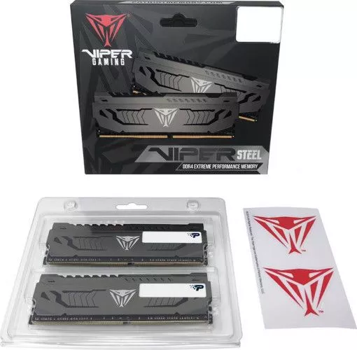 Kit Memorie RAM Viper Steel 32GB 2X16GB DDR4 3200MHz CL16 Dual Channel