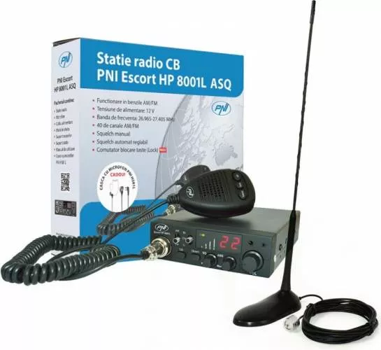 PNI Antenne CB Extra 40 avec Aimant Inclus Noir PNI Antenne CB Extra 40 avec Aimant Inclus Noir