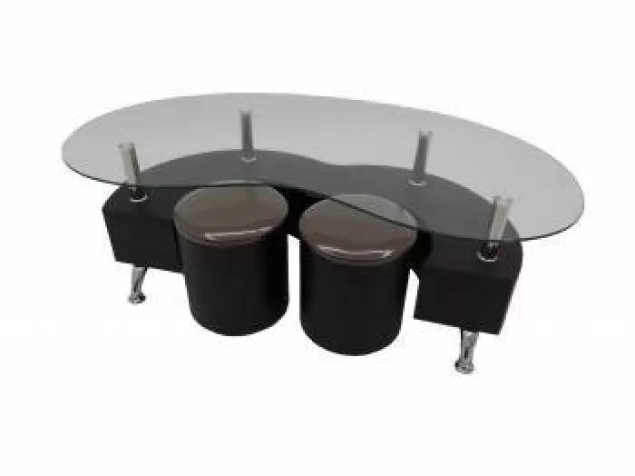 masa cafea cu 2 tabureti mc 10 walnut 130 x 60 x 450 cm masa cafea mc 10 cu 2 tab walnutmc 11 3c
