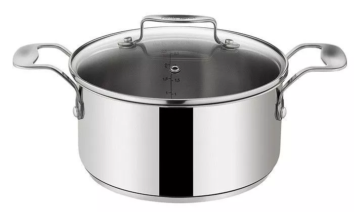 Oala profesionala Jamie Oliver TEFAL 6 7 L cu capac gradata oala