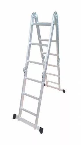 Scara Multifunctionala Articulata Multiuse Al 150 Pirola Italy 4 3 Trepte Aluminiu Qw Al150