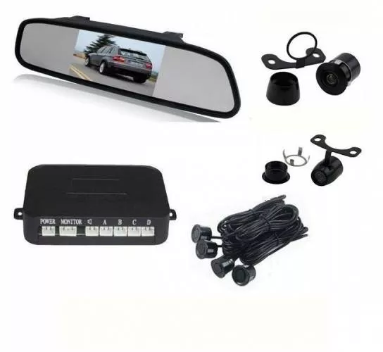 Senzori Parcare Cu Camera Video Si Display Lcd De 4 3 In Oglinda 412 Senz 412