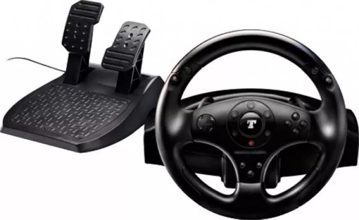 have a finger in the pie Which one foul Thrustmaster T100 Force Feedback Racing Wheel PC PS3 la DOMO