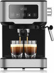 Expresoare espressoare cafea Espressor manual Studio Casa ONE TOUCH 1.5 L 1100 W 15 bar Argintiu Negru